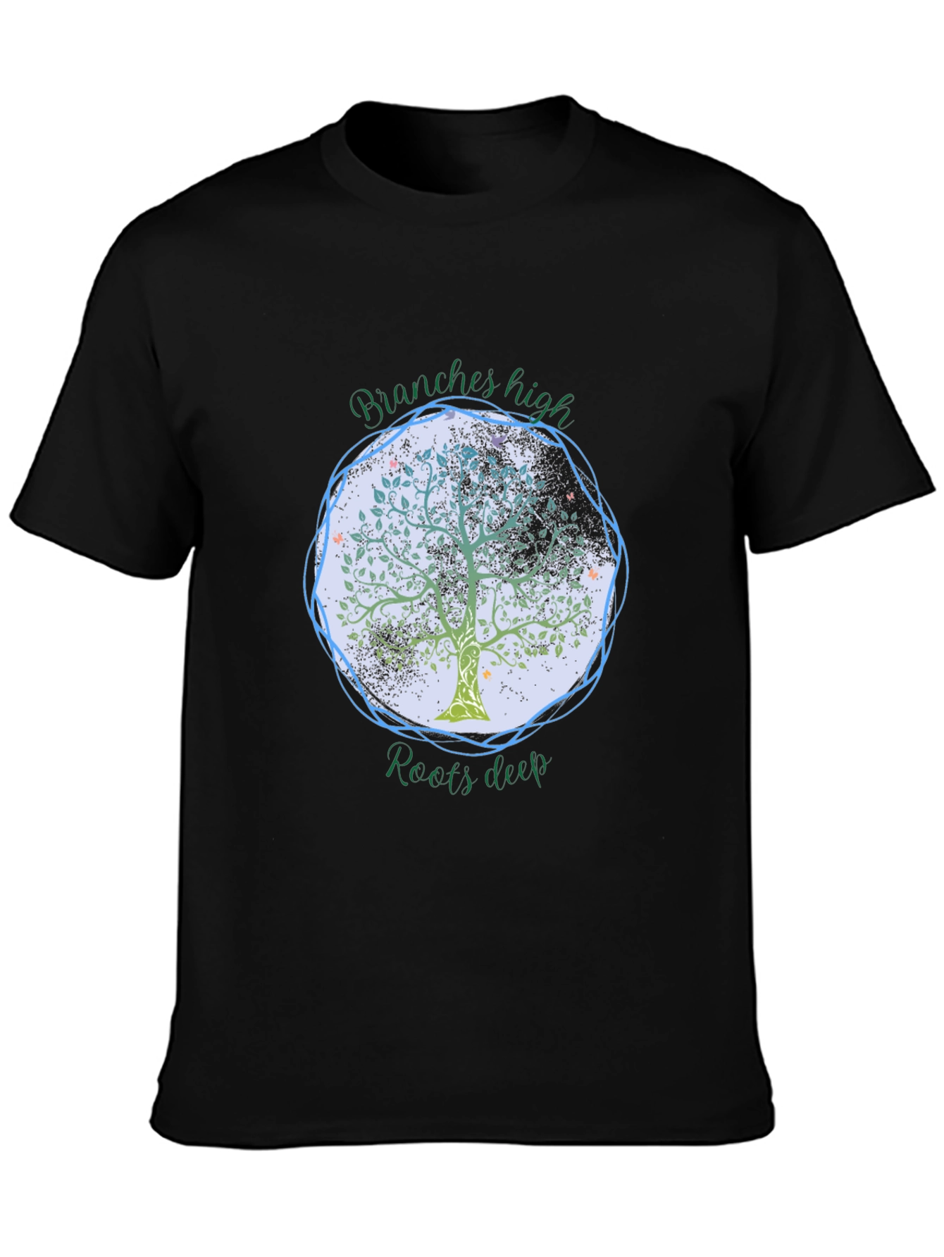 Branches High Roots Deep Tree Graphic Tee