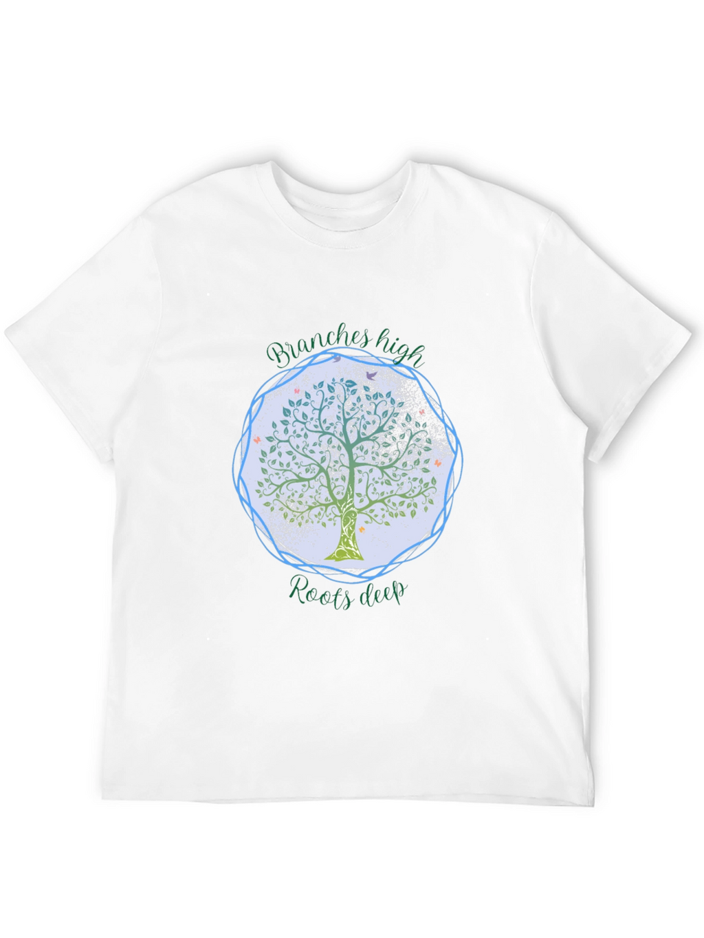 Branches High Roots Deep Tree Graphic Tee