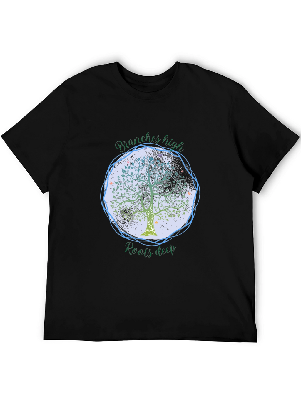 Branches High Roots Deep Tree Graphic Tee
