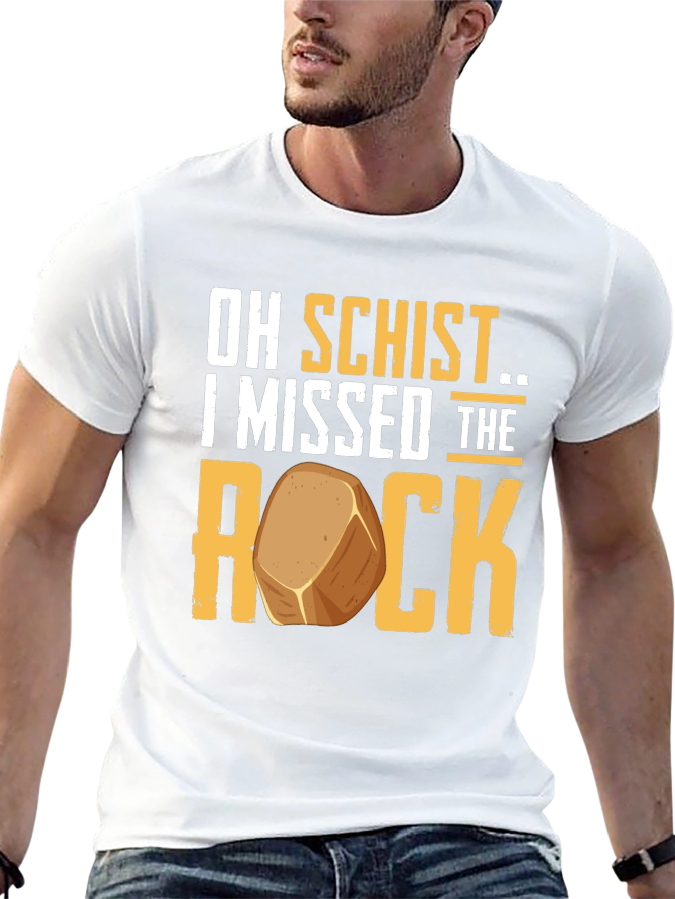 Oh Schist I Missed the Rock Funny Geology T-Shirt