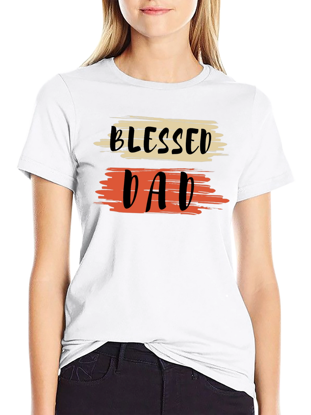 Blessed Dad Graphic T-Shirt - Fathers Day Tee