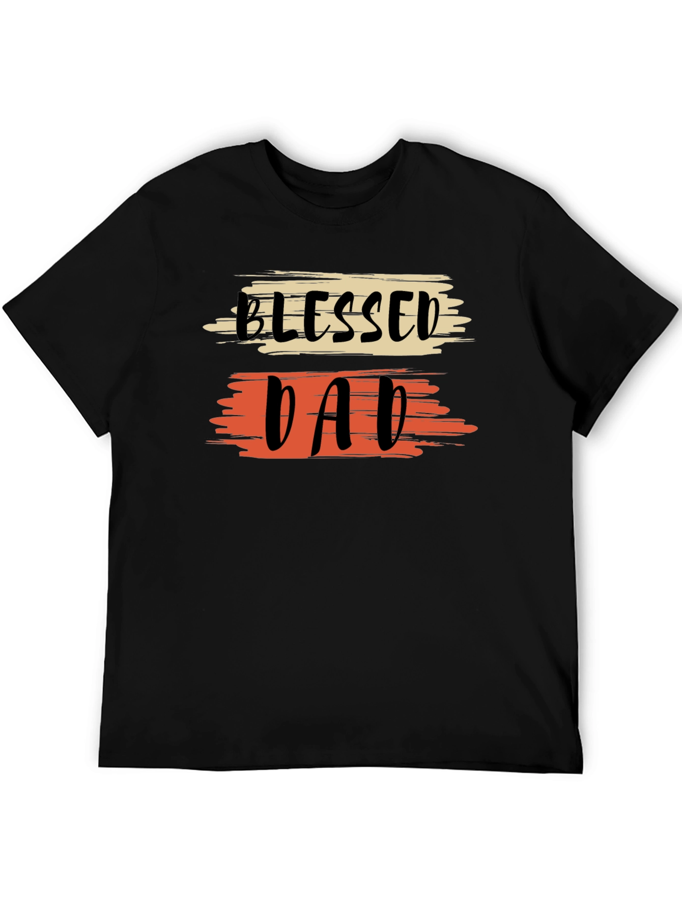 Blessed Dad Graphic T-Shirt - Fathers Day Tee
