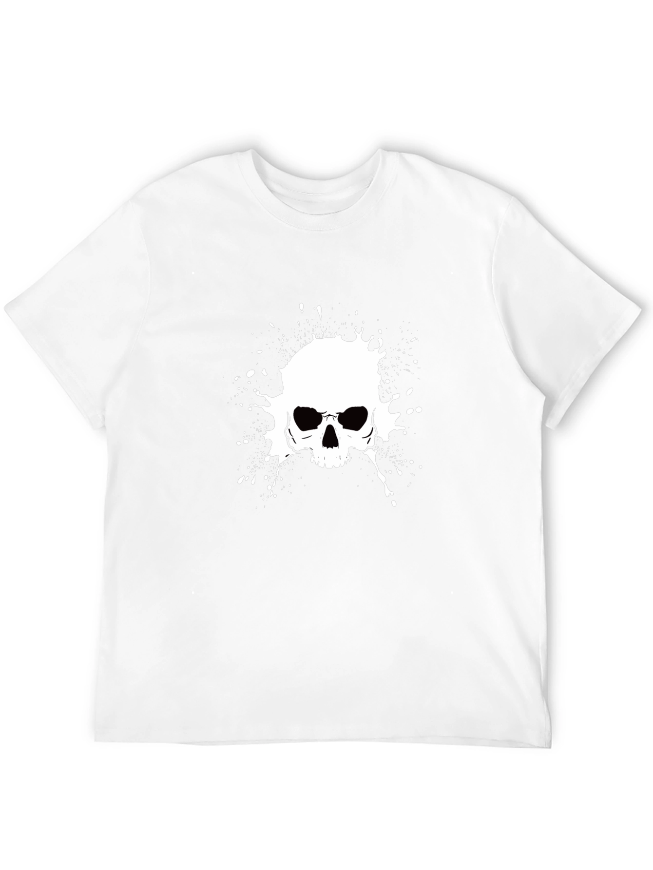 Skull Graphic Black Tee