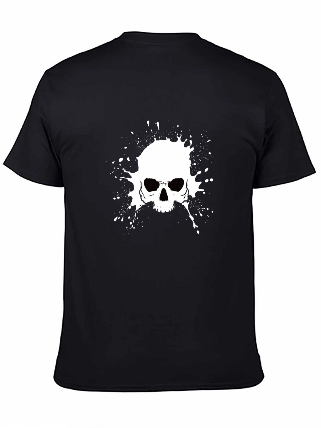 Skull Graphic Black Tee