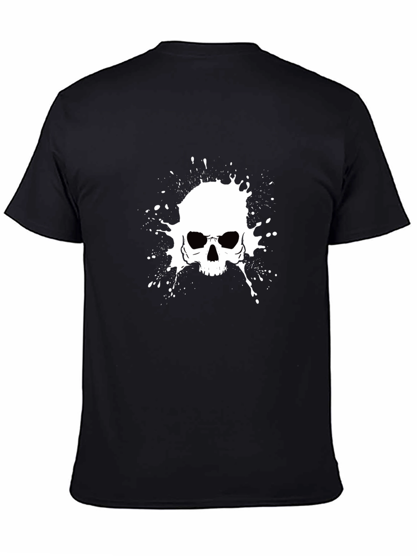 Skull Graphic Black Tee