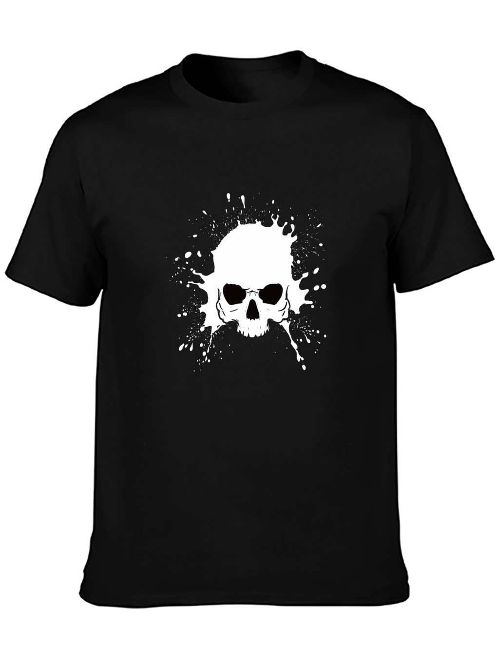 Skull Graphic Black Tee