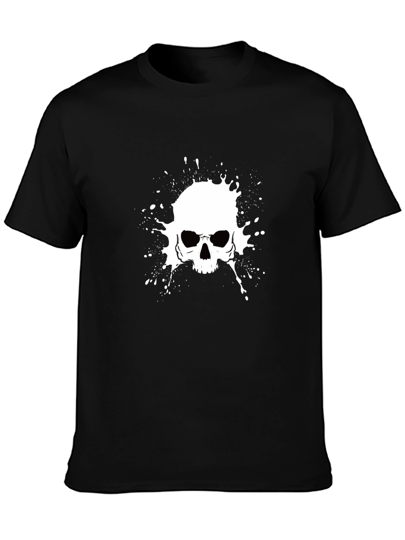Skull Graphic Black Tee