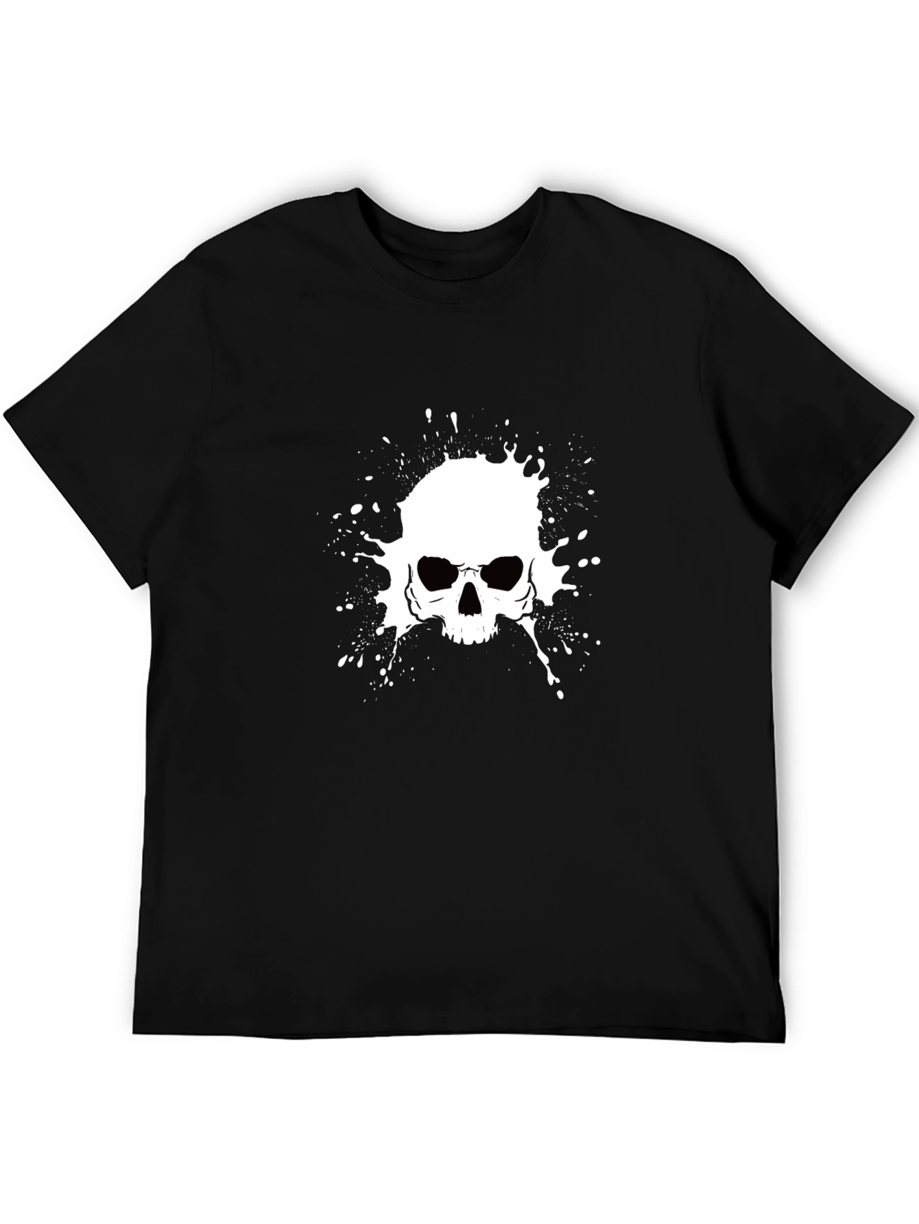 Skull Graphic Black Tee