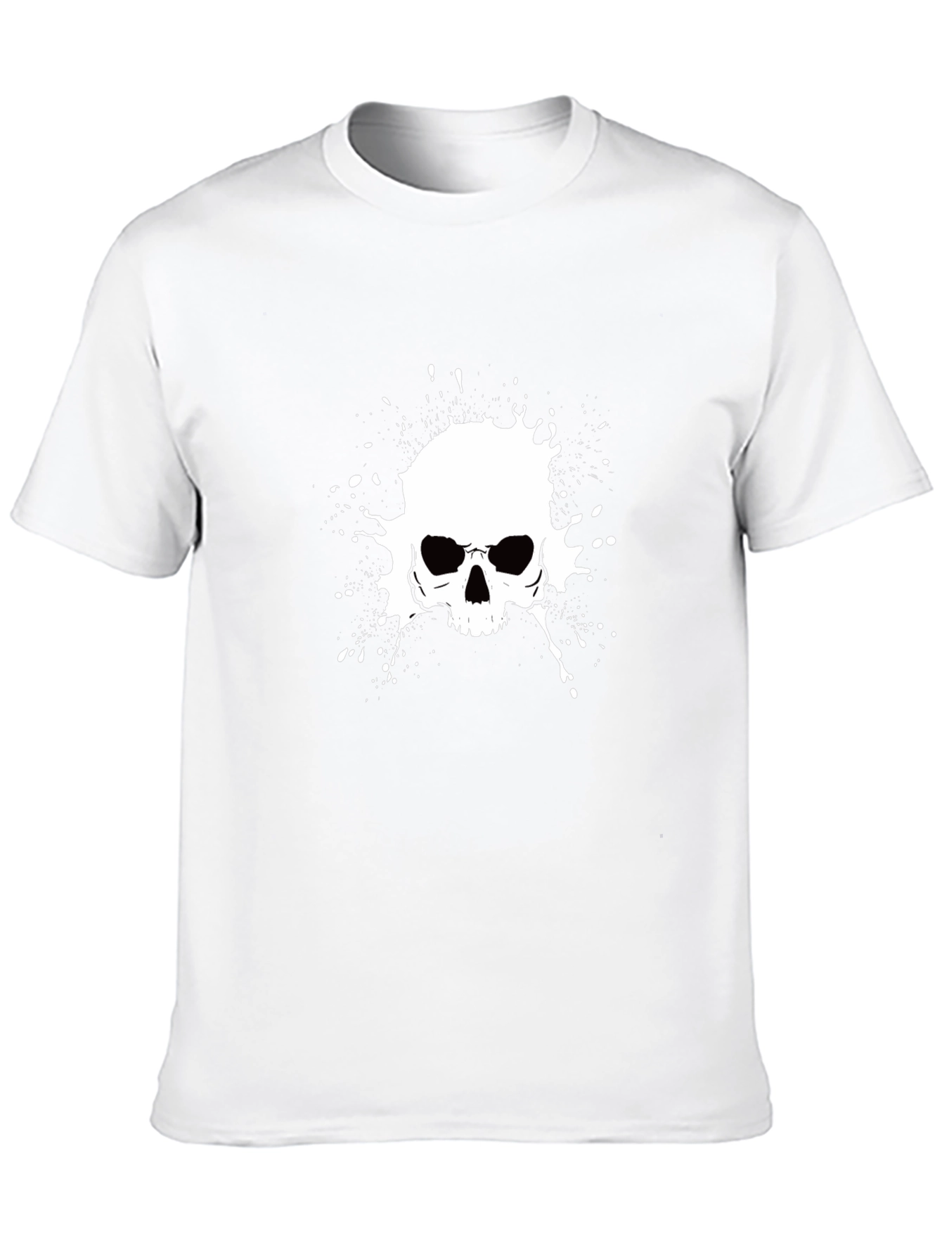 Skull Graphic Black Tee