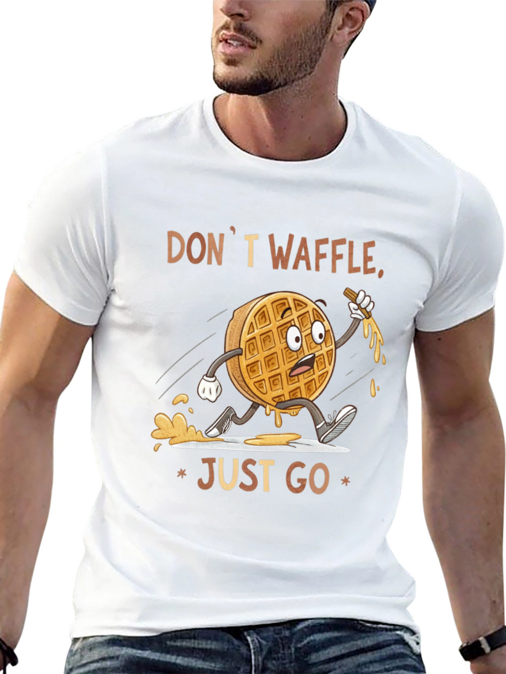 Dont Waffle Just Go T-Shirt