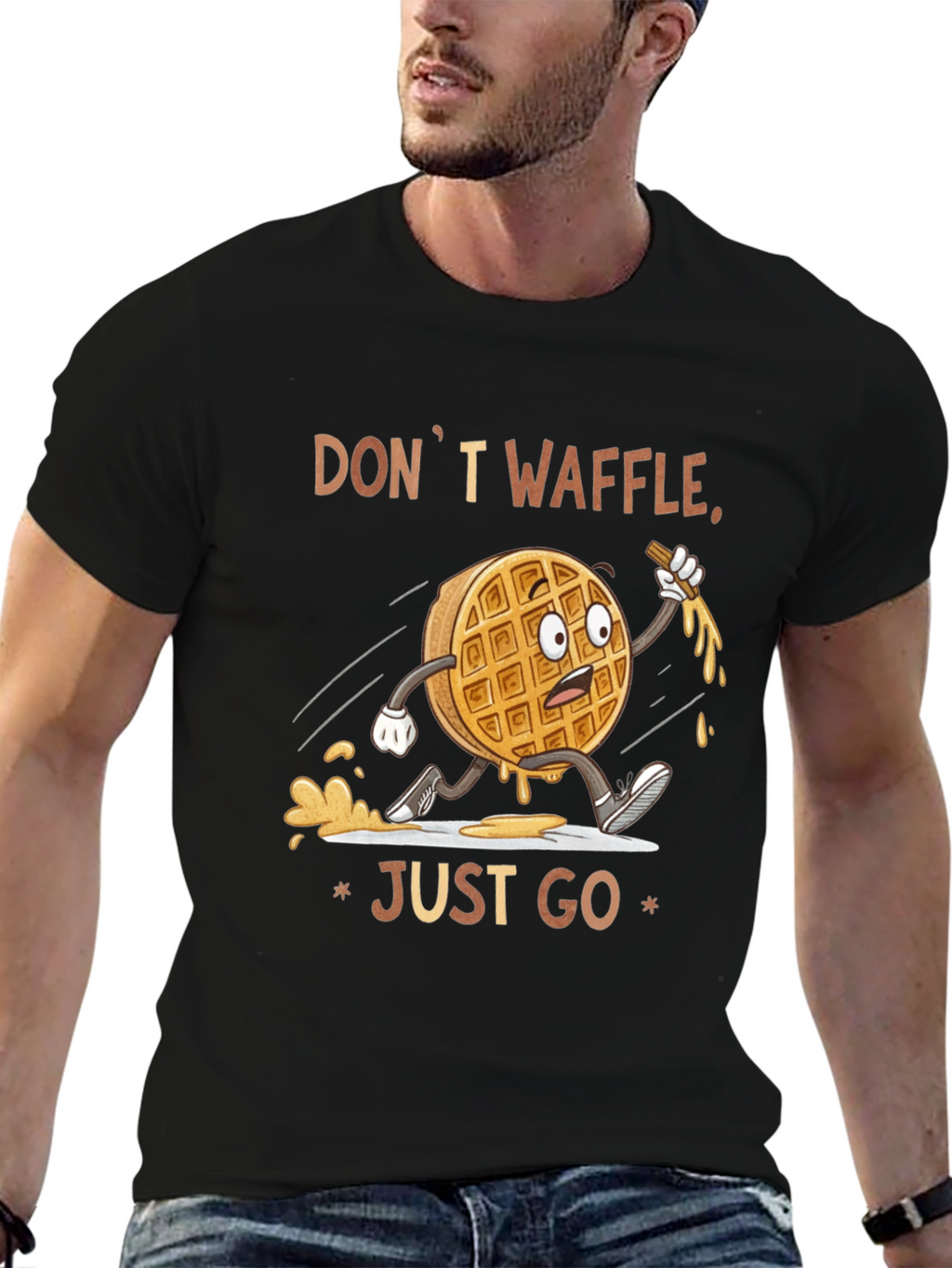 Dont Waffle Just Go T-Shirt