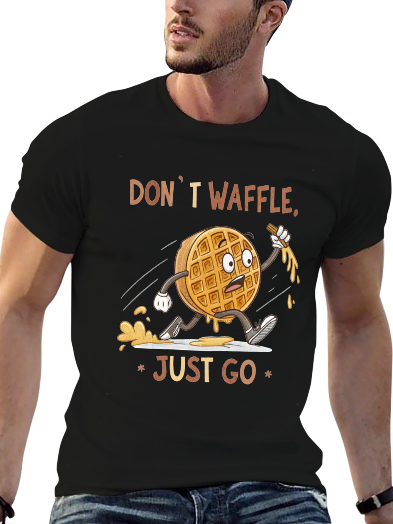 Dont Waffle Just Go T-Shirt
