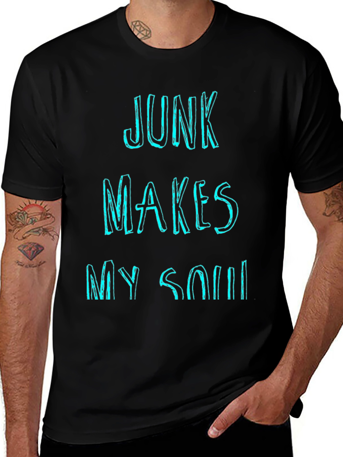 Junk Makes My Soul Happy Graphic T-Shirt