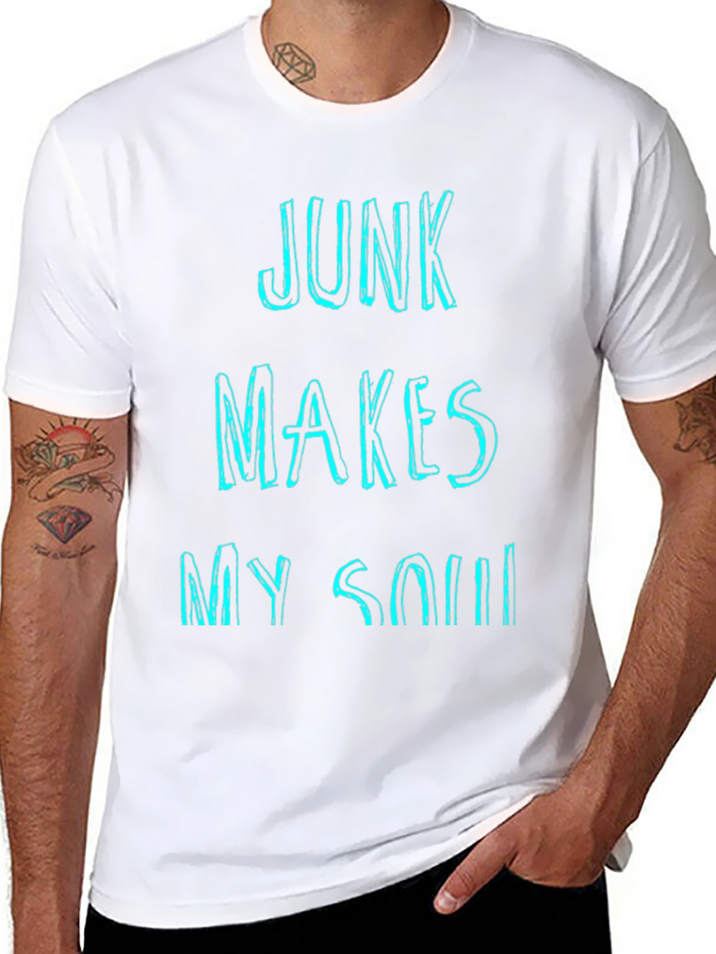 Junk Makes My Soul Happy Graphic T-Shirt
