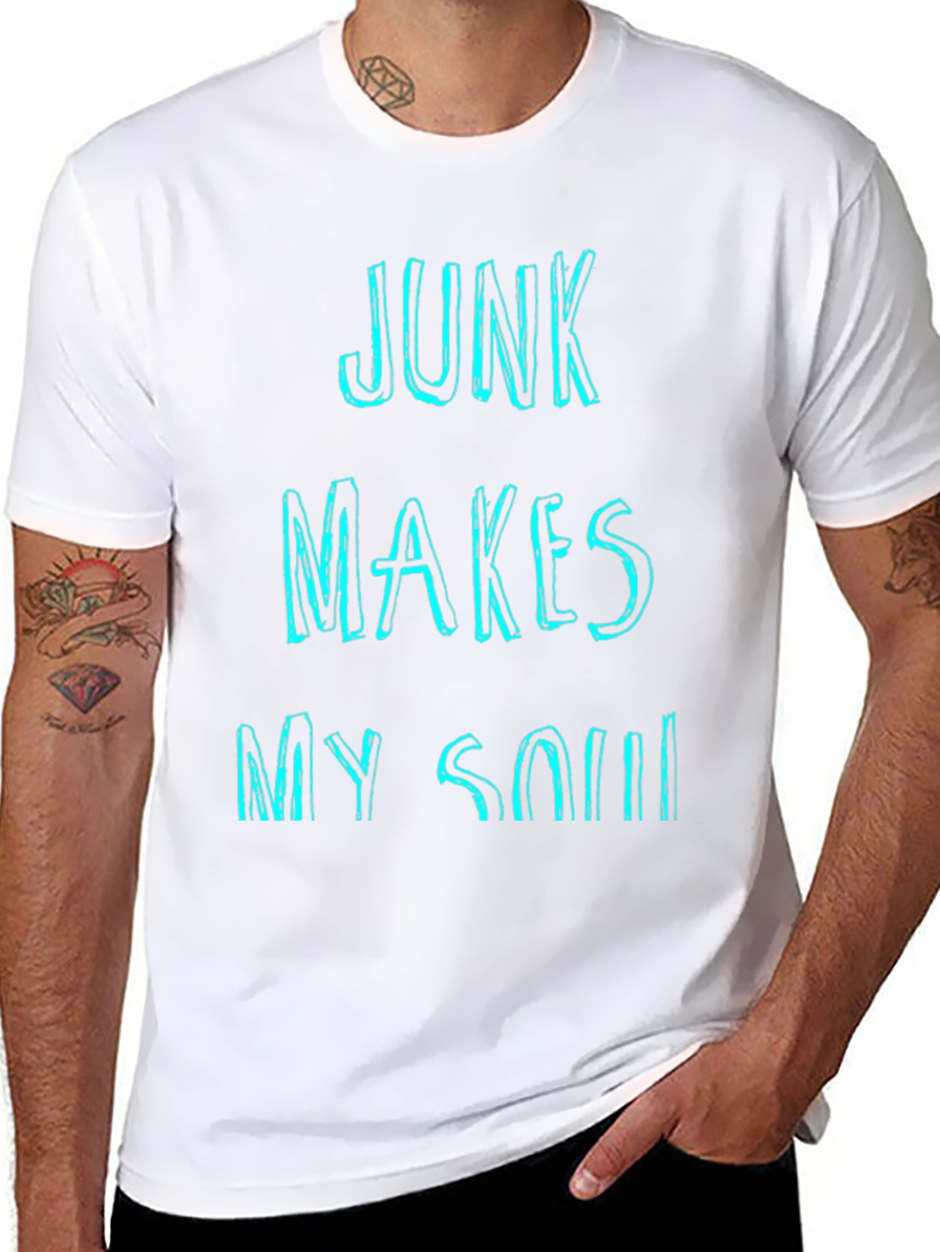 Junk Makes My Soul Happy Graphic T-Shirt