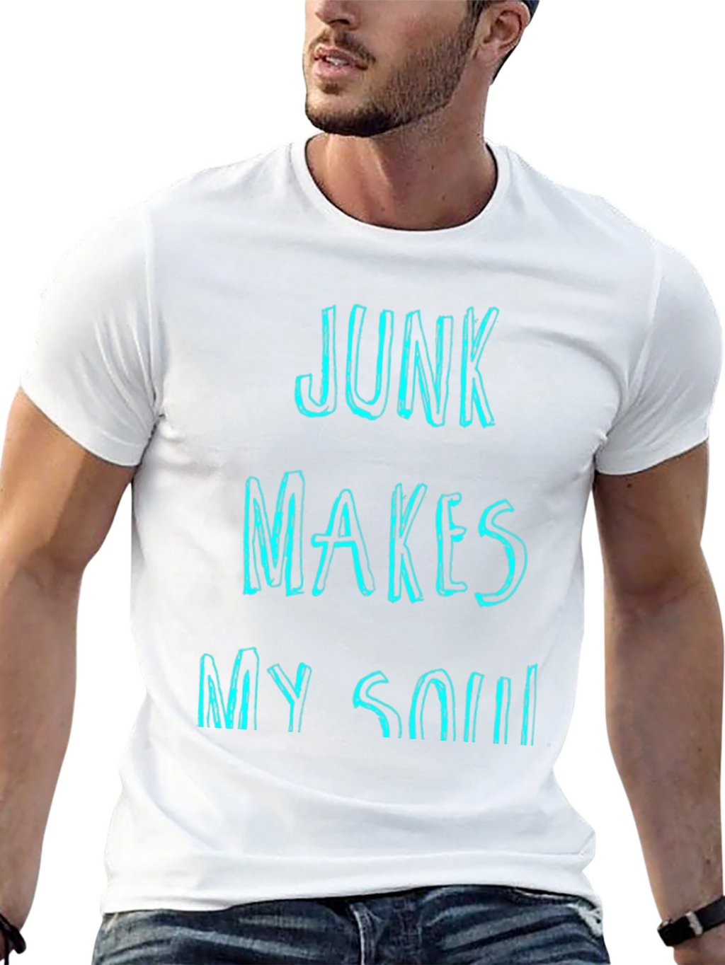 Junk Makes My Soul Happy Graphic T-Shirt