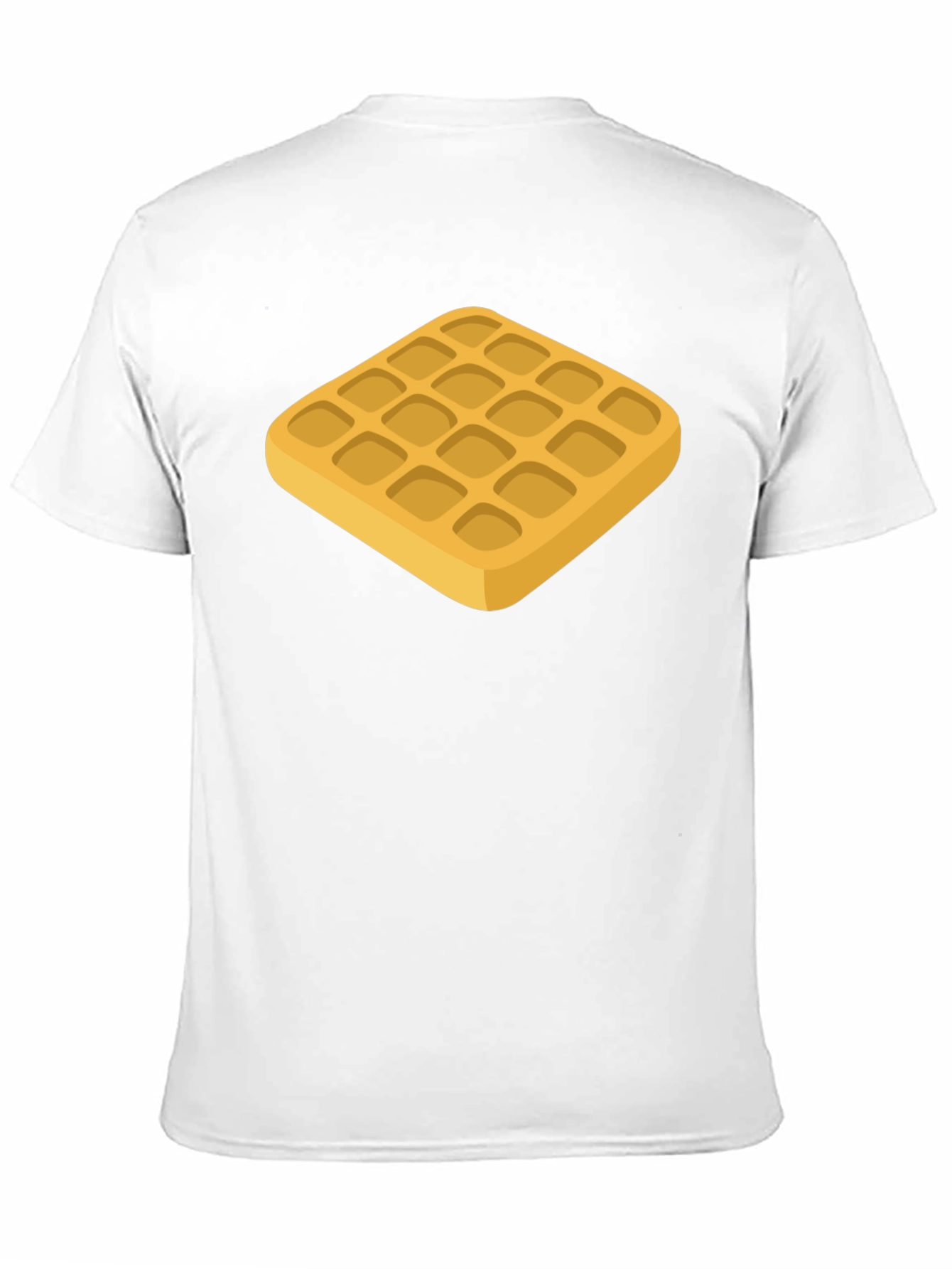 Waffle Graphic T-Shirt - Foodie Style