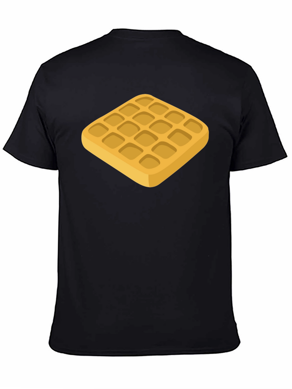 Waffle Graphic T-Shirt - Foodie Style