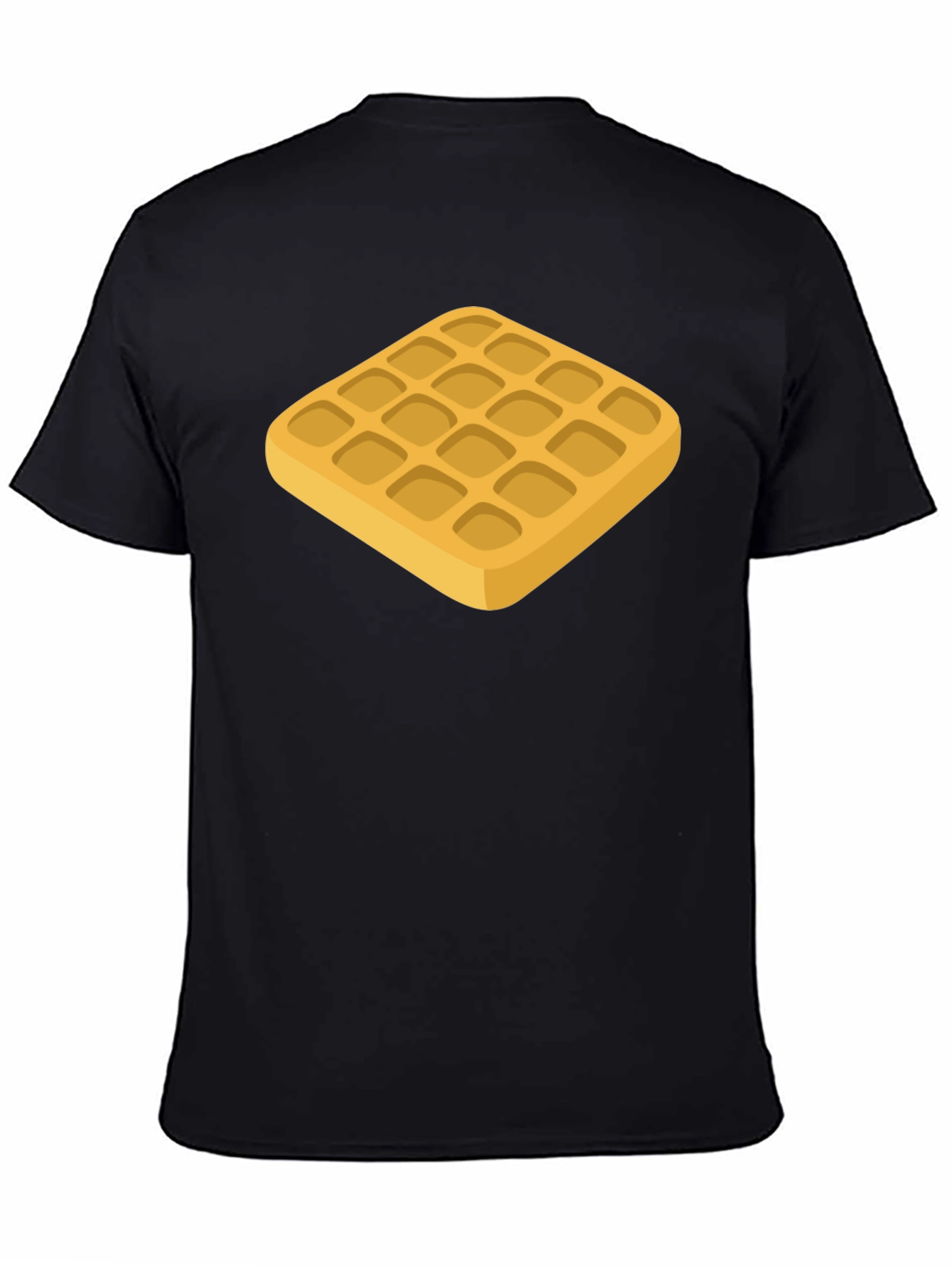 Waffle Graphic T-Shirt - Foodie Style