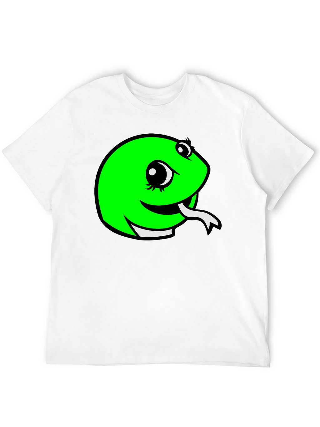 Snake Graphic Tee - Black Cotton T-Shirt
