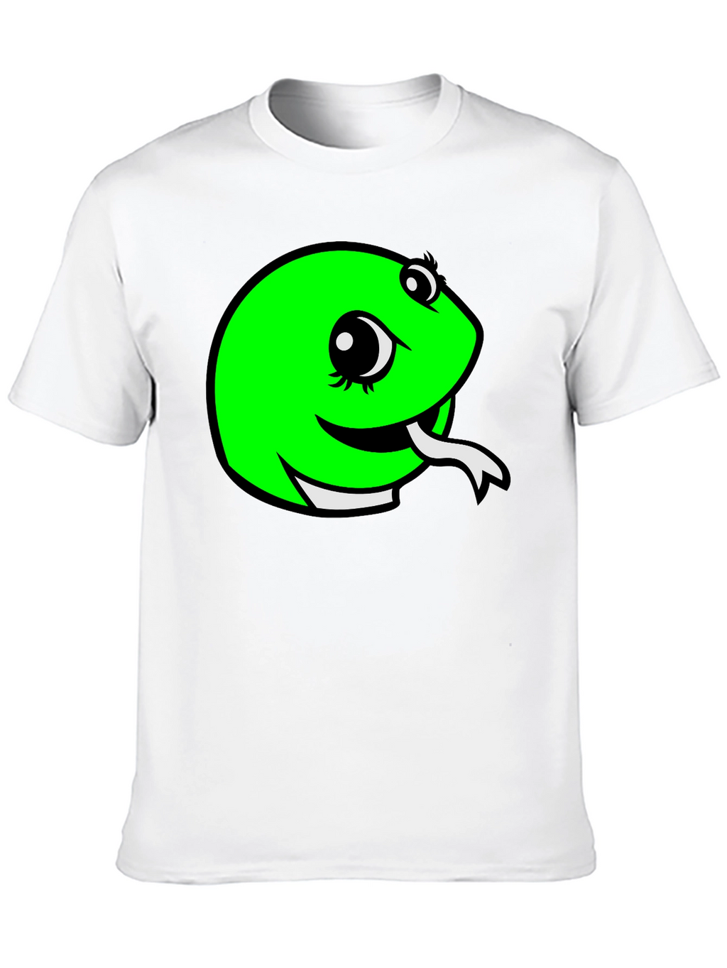 Snake Graphic Tee - Black Cotton T-Shirt