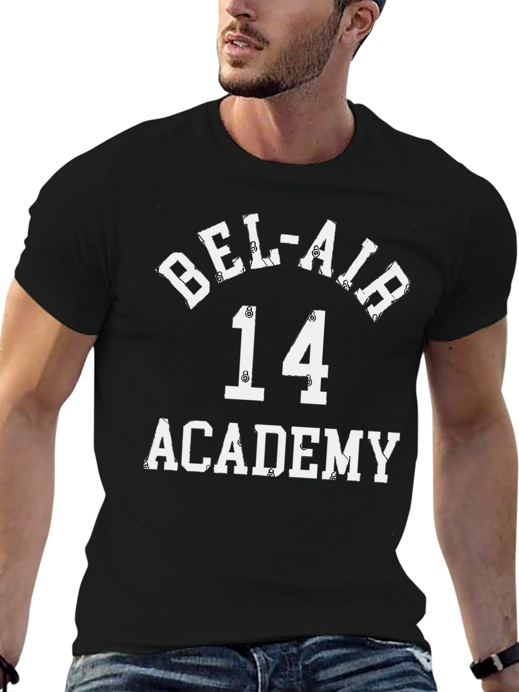 Bel-Air Academy 14 Black T-Shirt