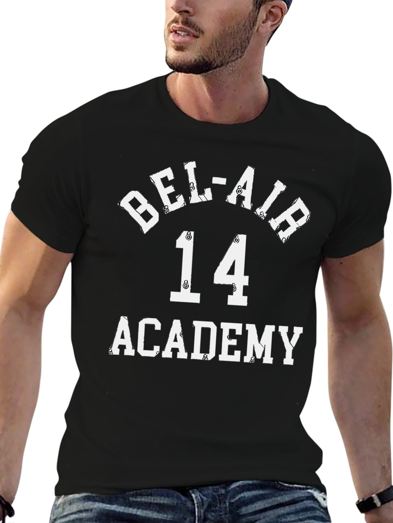 Bel-Air Academy 14 Black T-Shirt