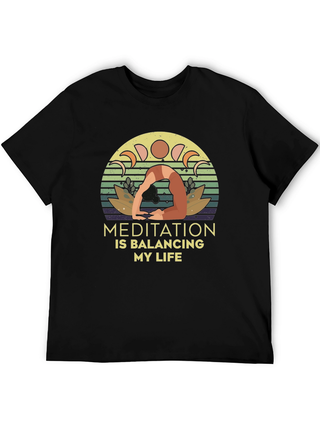 Meditation Balancing Life T-Shirt - Unisex