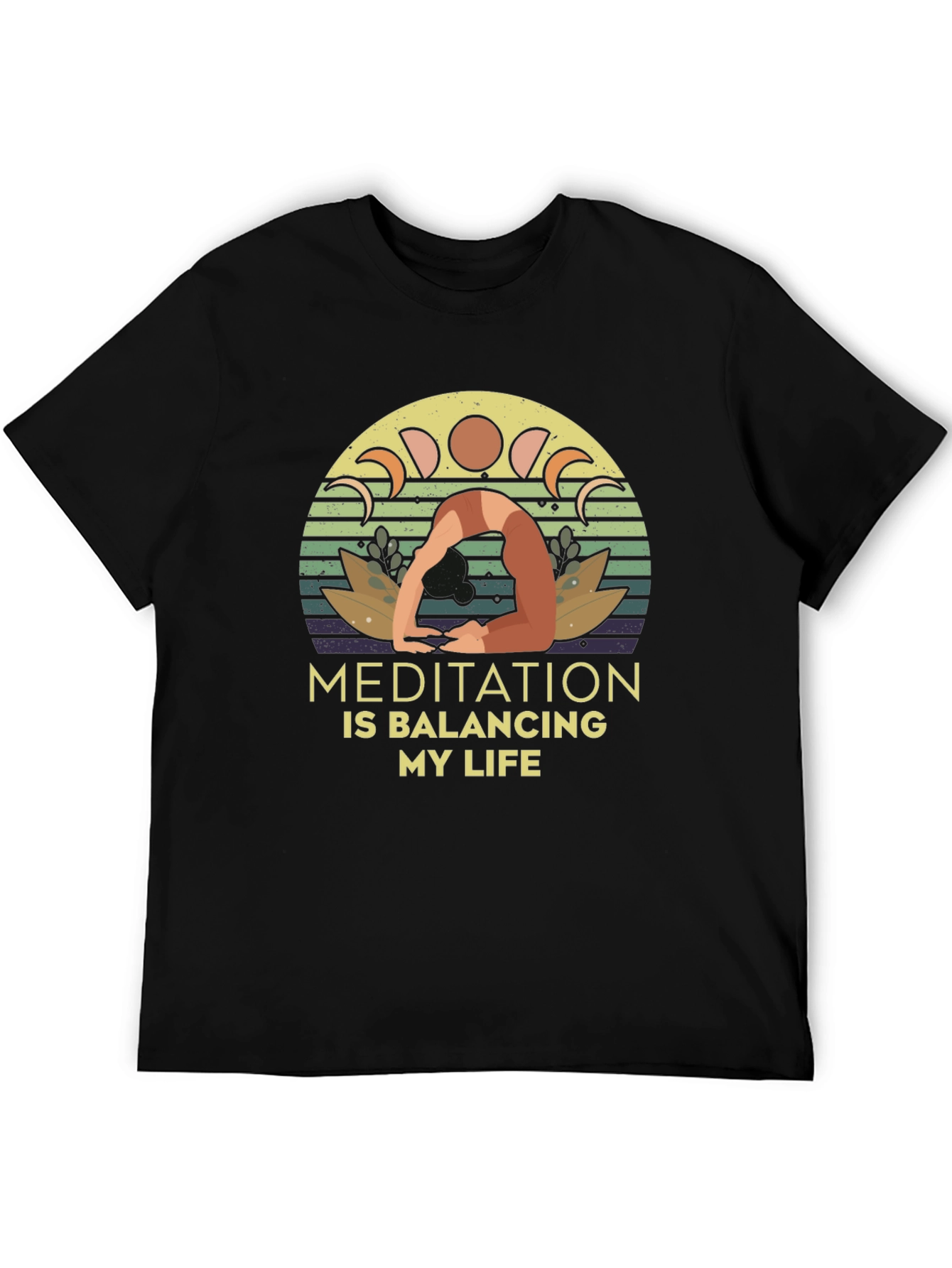 Meditation Balancing Life T-Shirt - Unisex