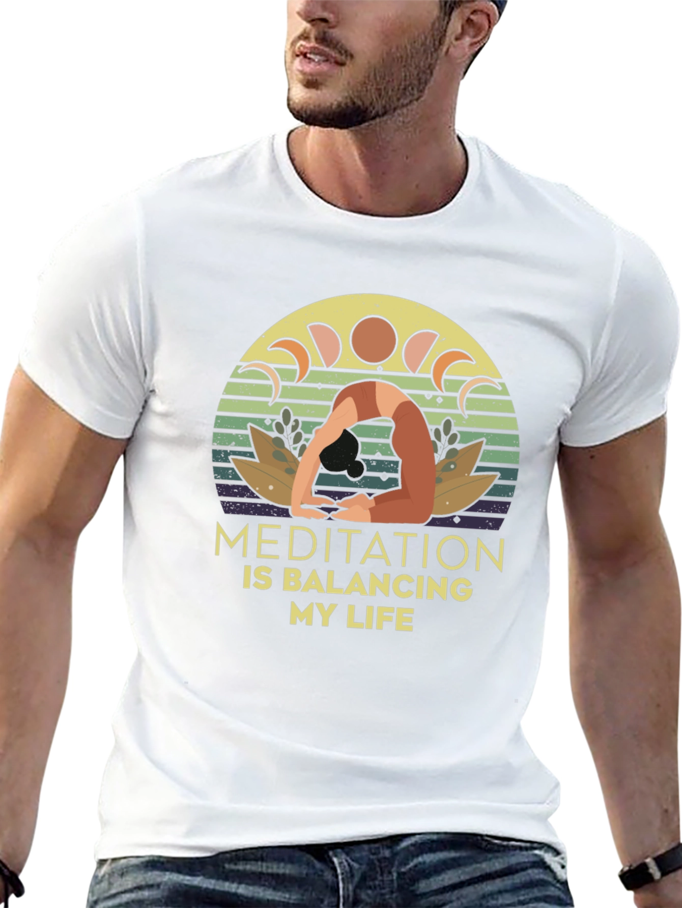 Meditation Balancing Life T-Shirt - Unisex