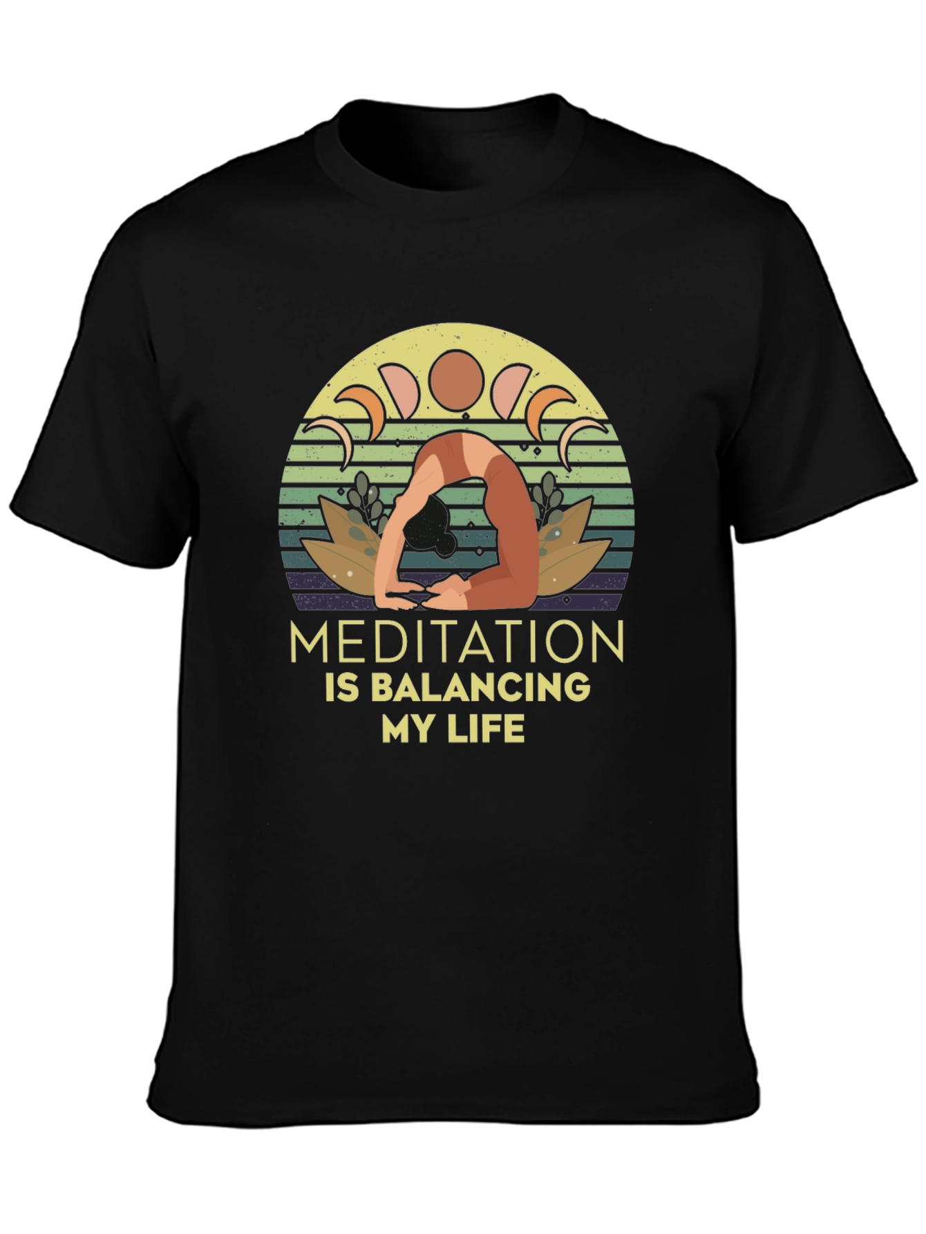 Meditation Balancing Life T-Shirt - Unisex