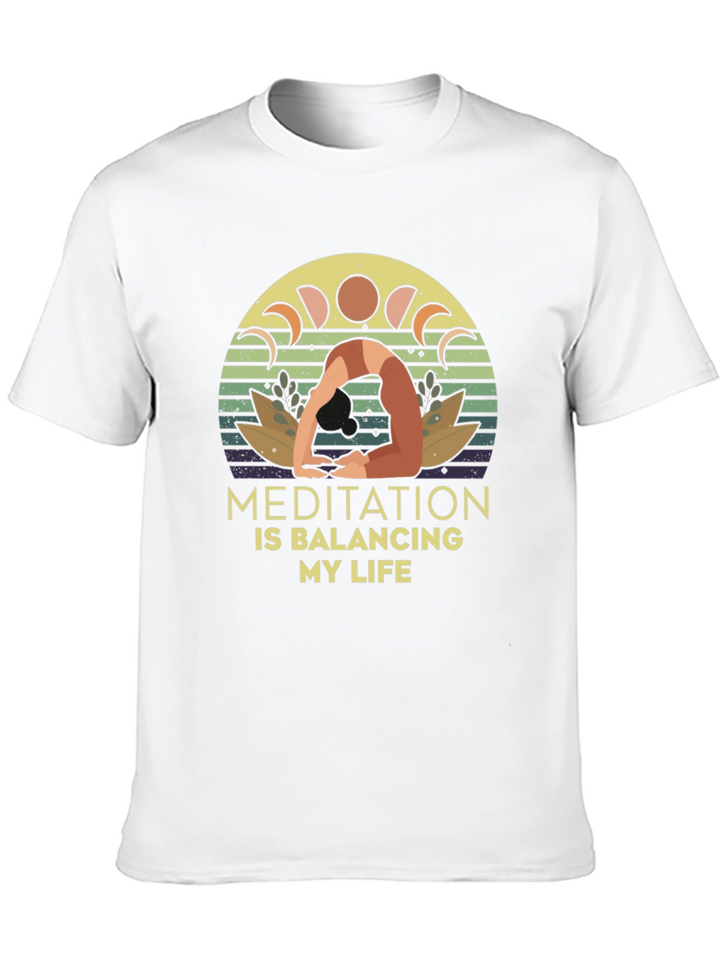 Meditation Balancing Life T-Shirt - Unisex