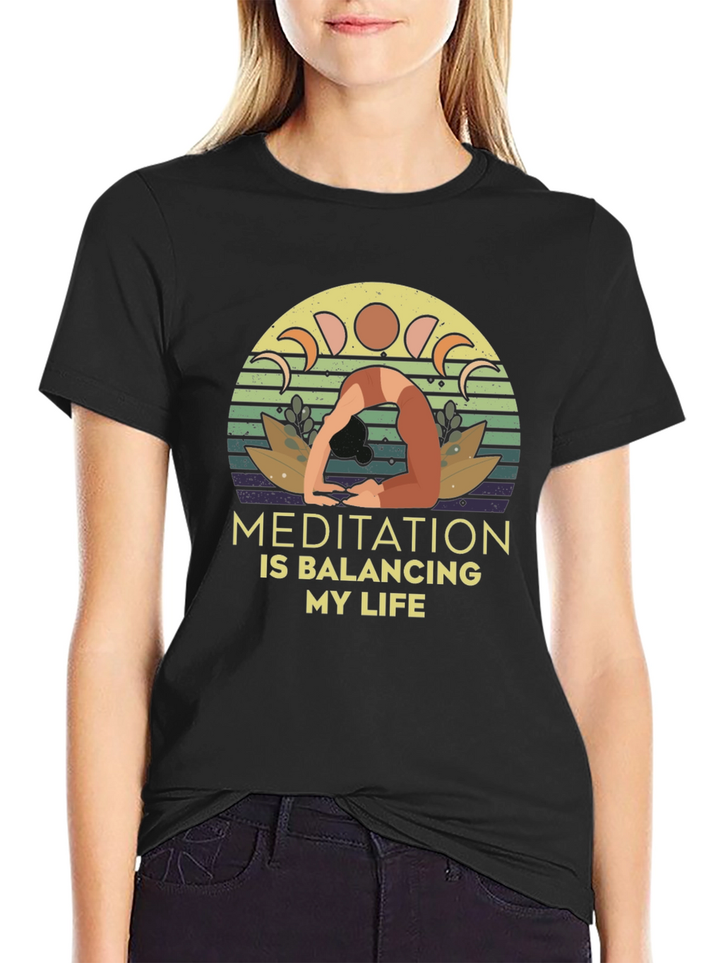 Meditation Balancing Life T-Shirt - Unisex