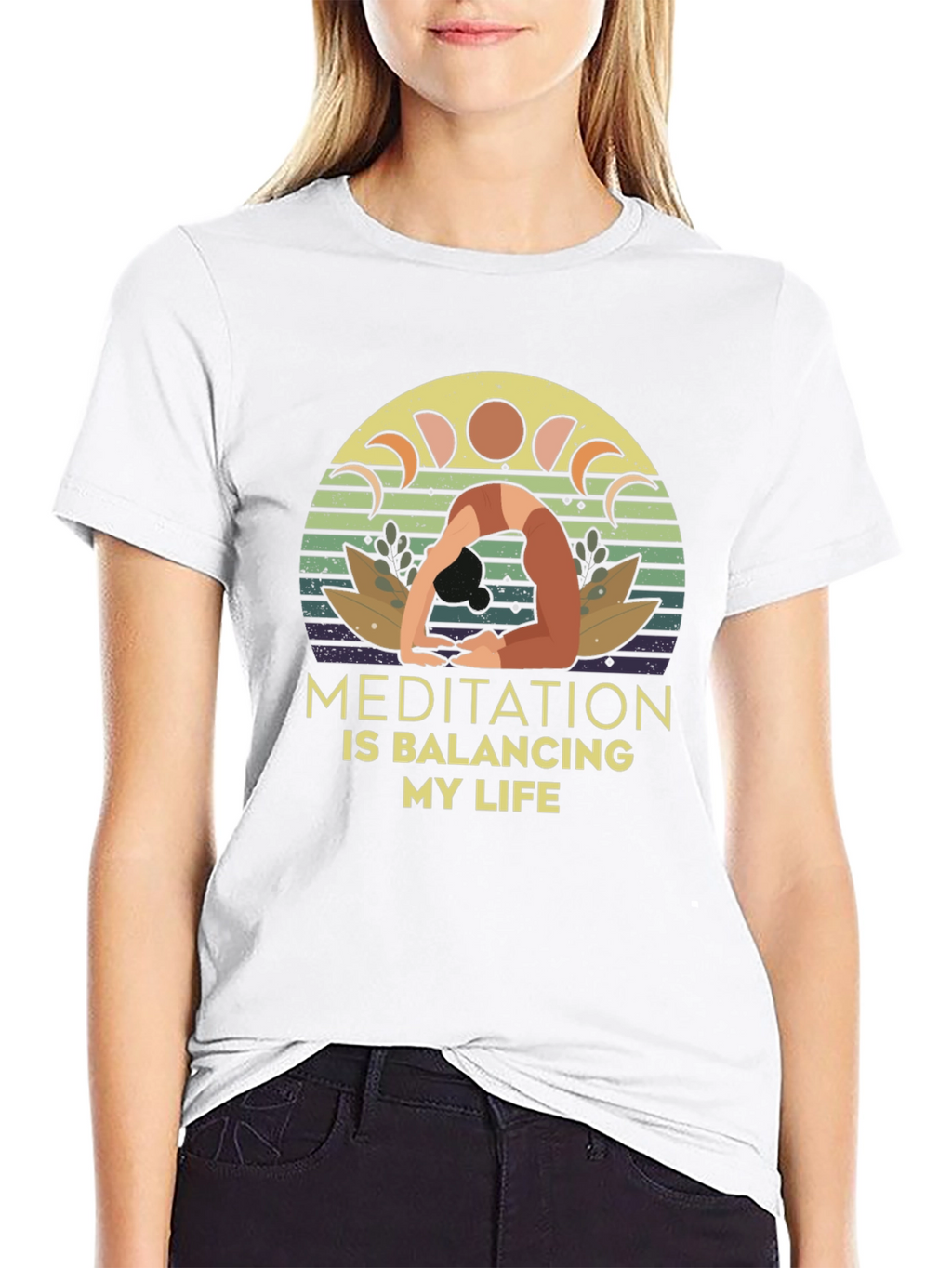 Meditation Balancing Life T-Shirt - Unisex