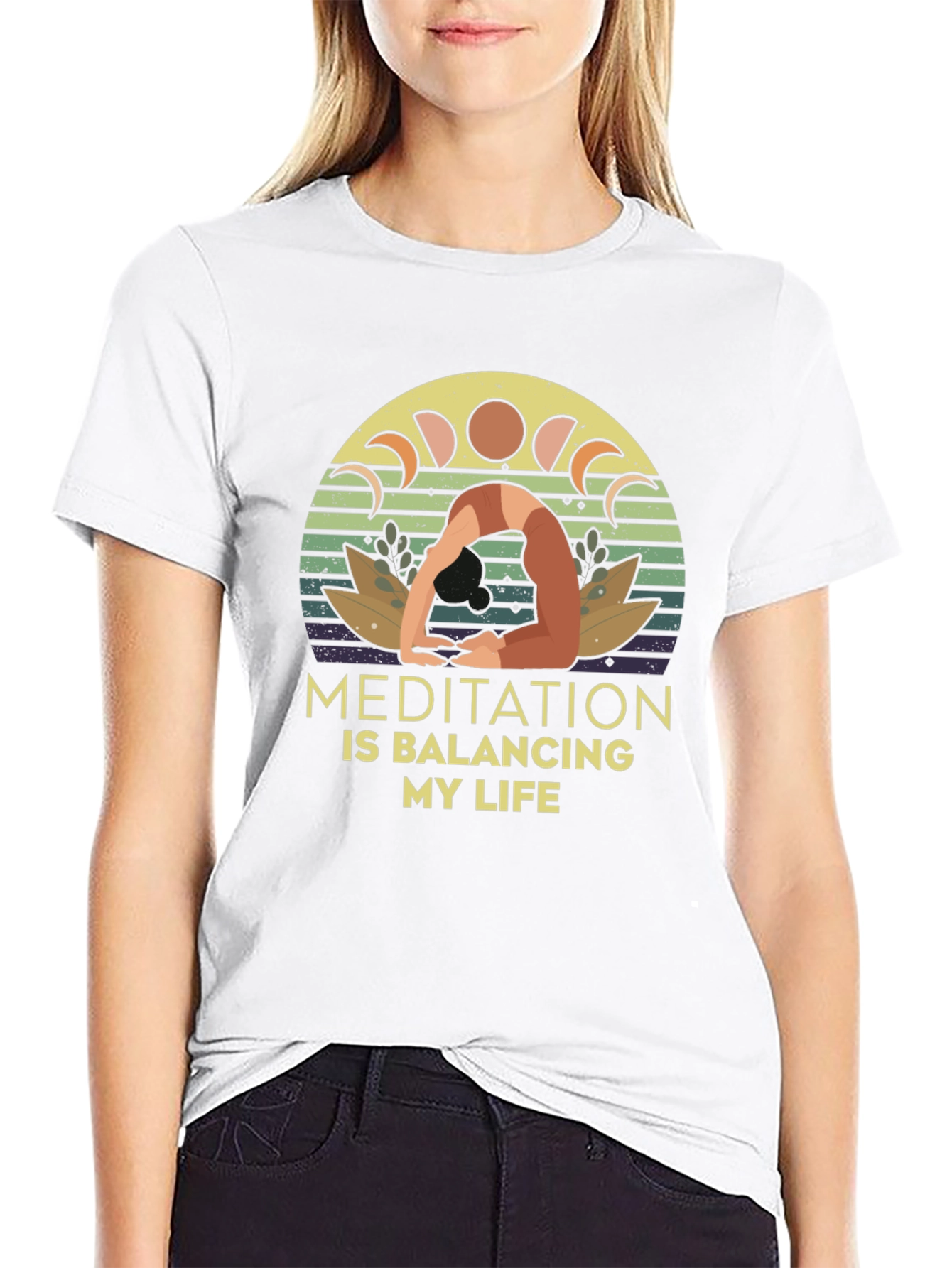 Meditation Balancing Life T-Shirt - Unisex