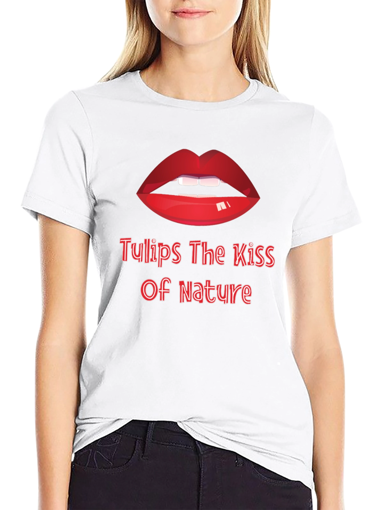Tulips The Kiss Of Nature Graphic Tee