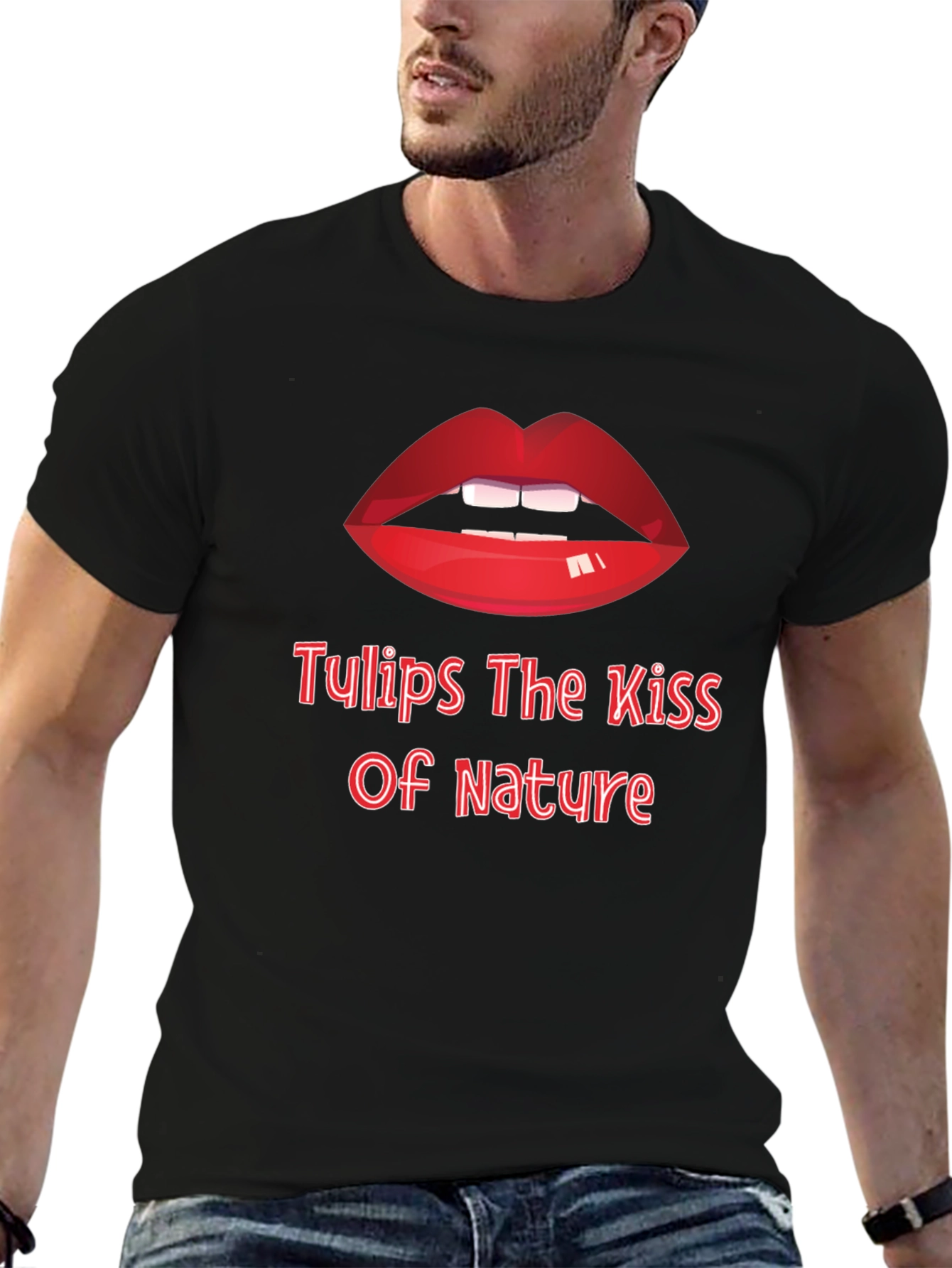 Tulips The Kiss Of Nature Graphic Tee
