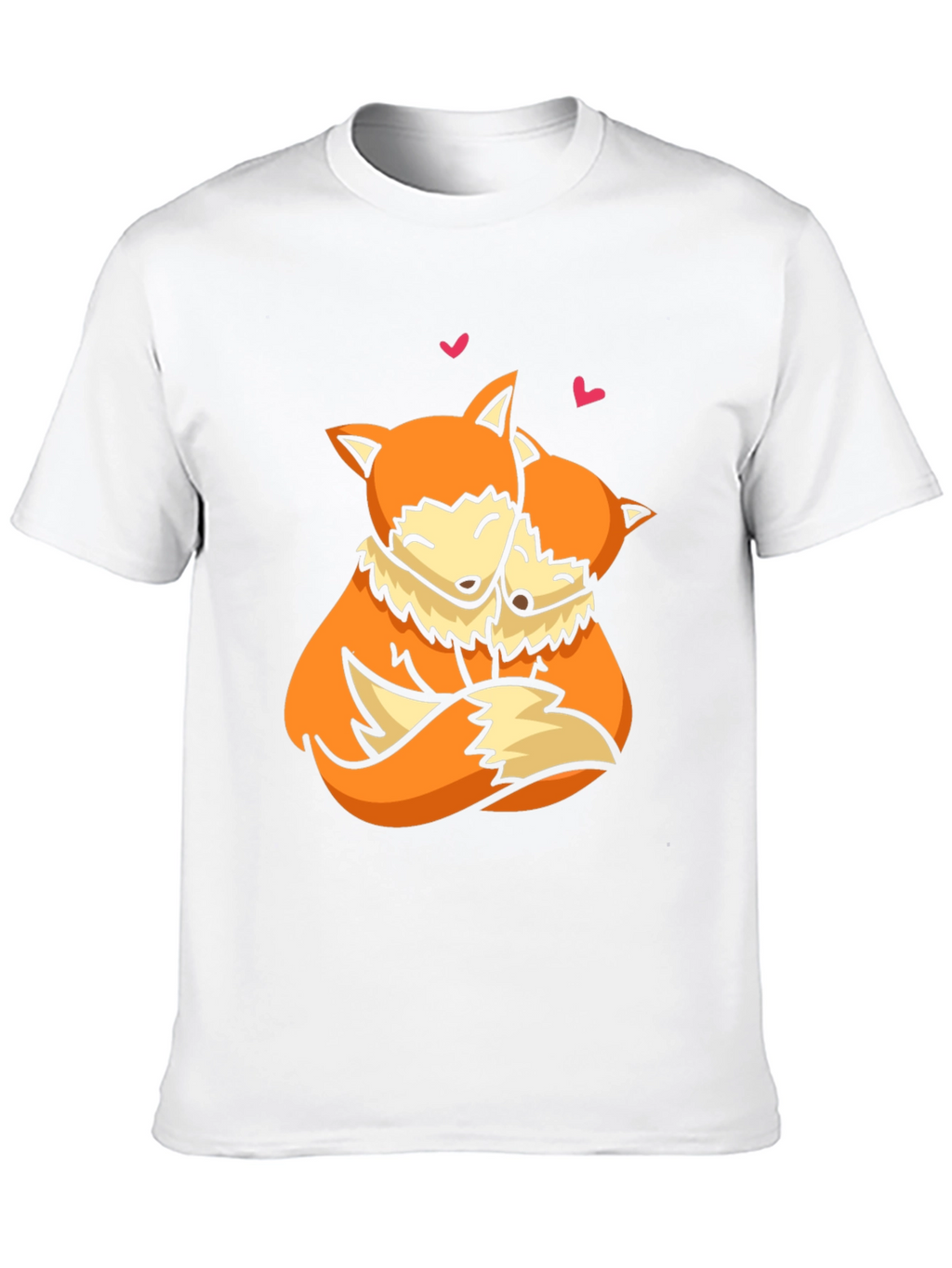 Fox Love T-Shirt - Cute Animal Graphic Tee