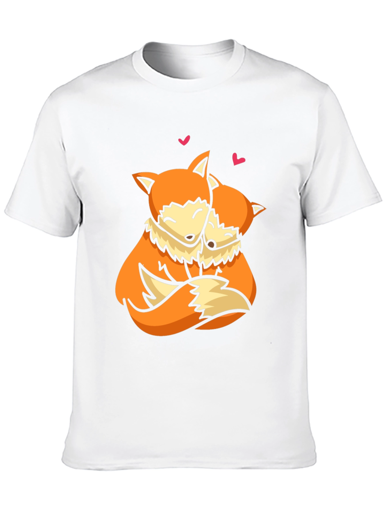 Fox Love T-Shirt - Cute Animal Graphic Tee