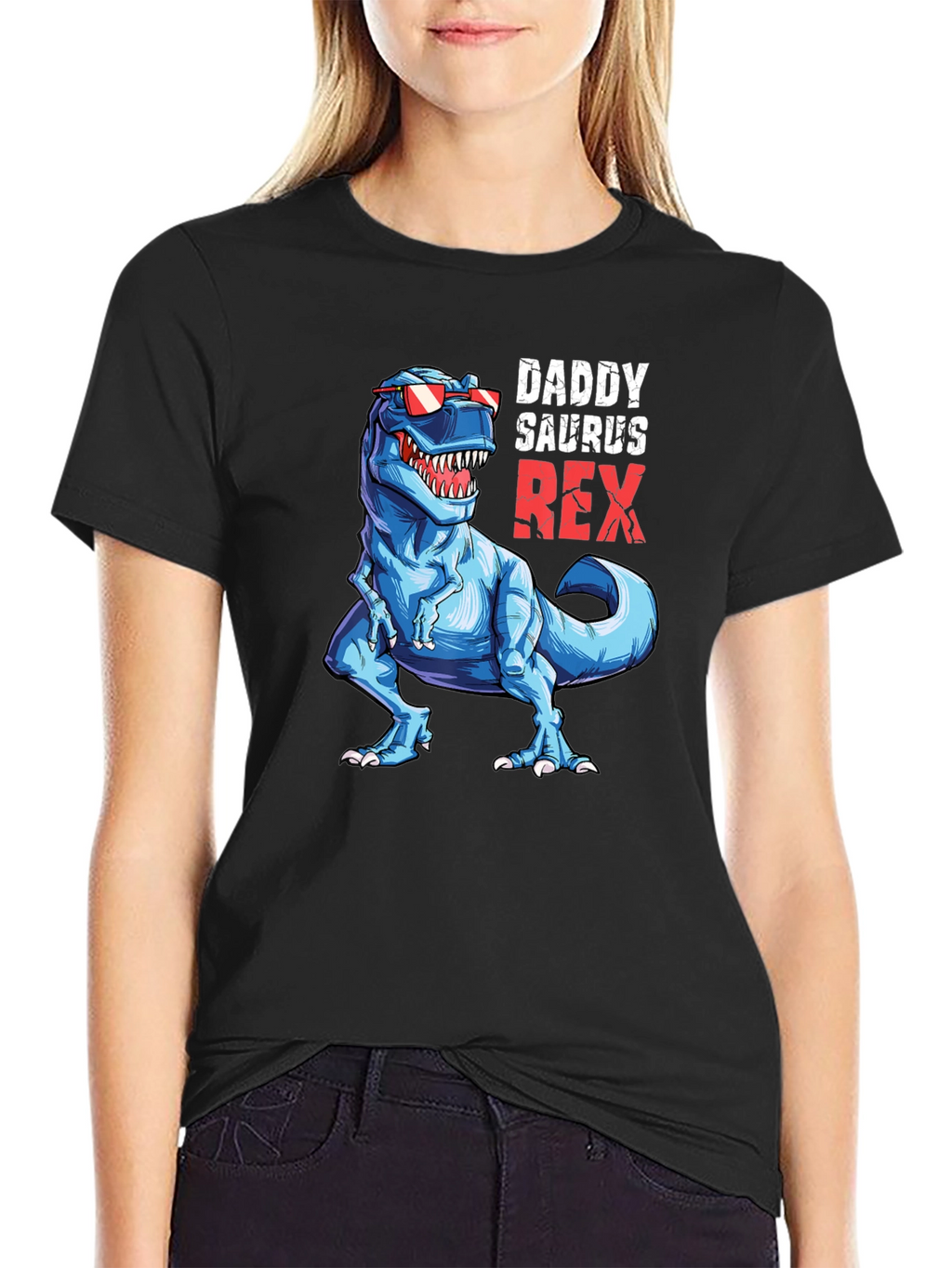 Daddy Saurus Rex T-Shirt