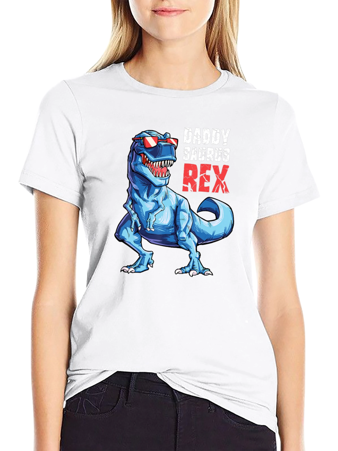 Daddy Saurus Rex T-Shirt
