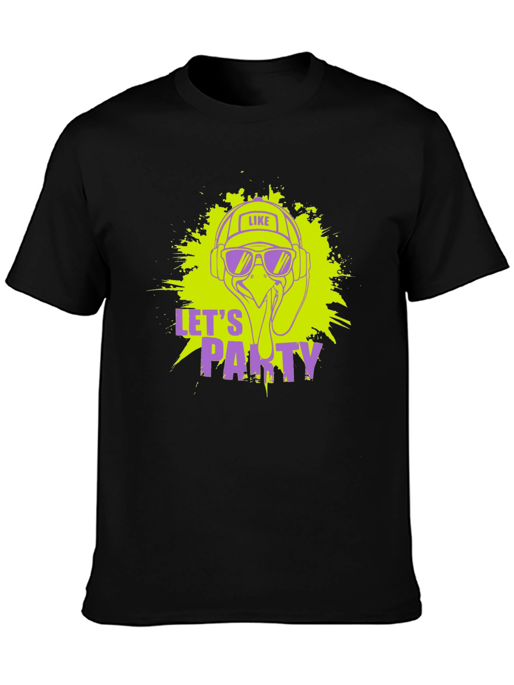 Lets Party Tee - DJ Turkey Graphic T-Shirt