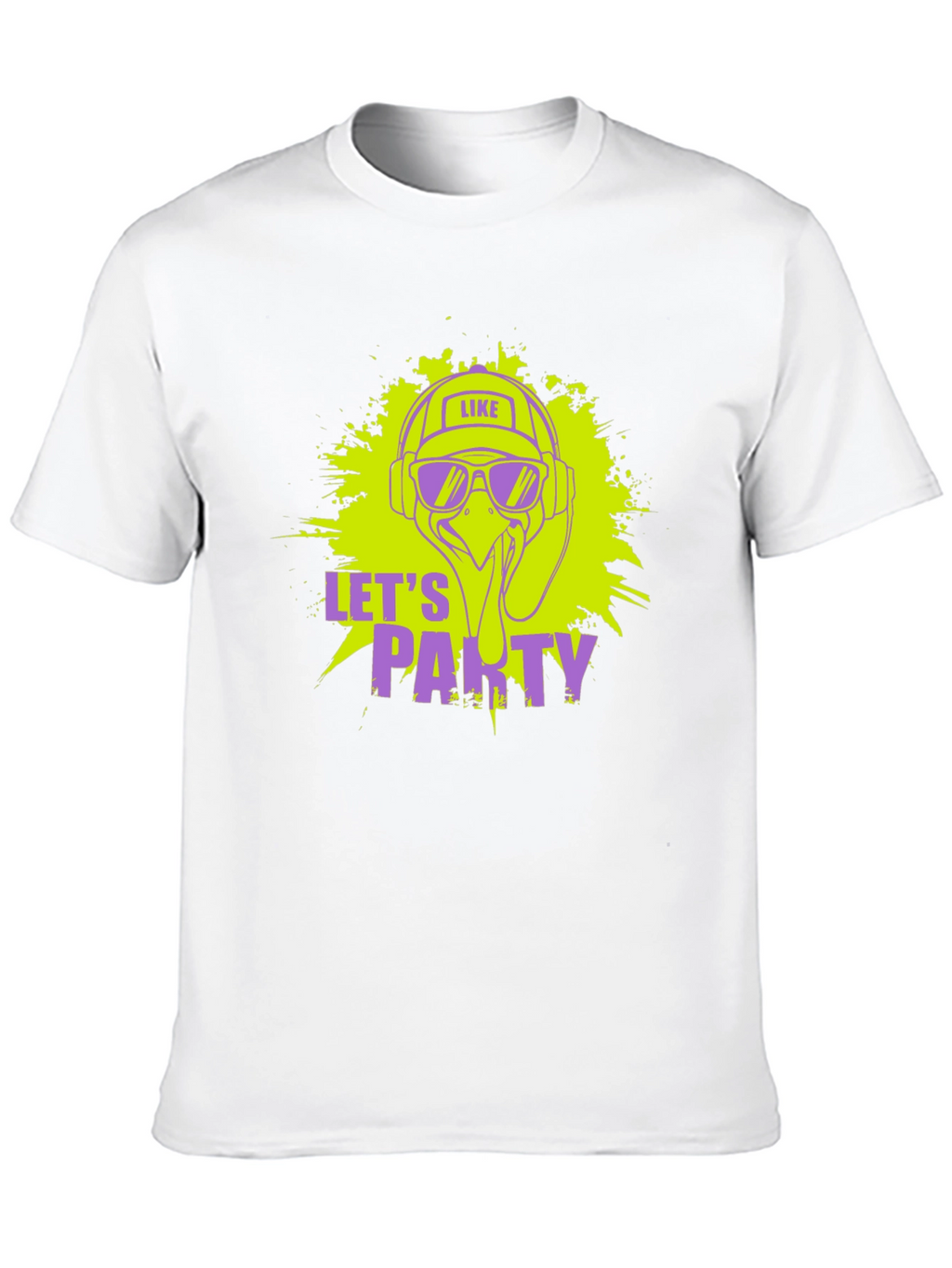 Lets Party Tee - DJ Turkey Graphic T-Shirt