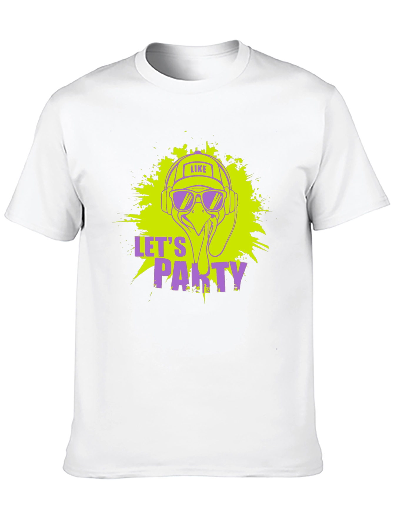 Lets Party Tee - DJ Turkey Graphic T-Shirt
