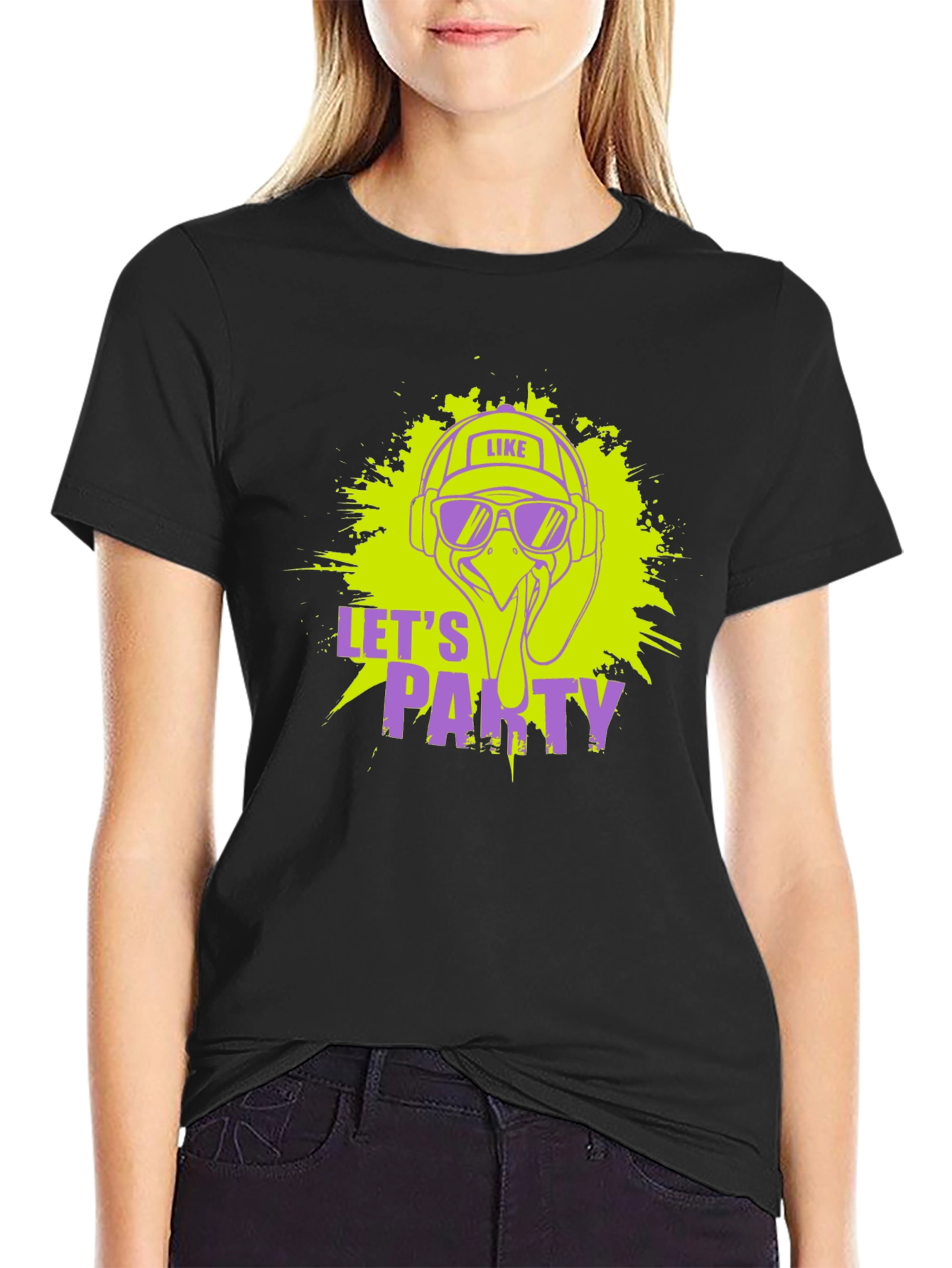 Lets Party Tee - DJ Turkey Graphic T-Shirt