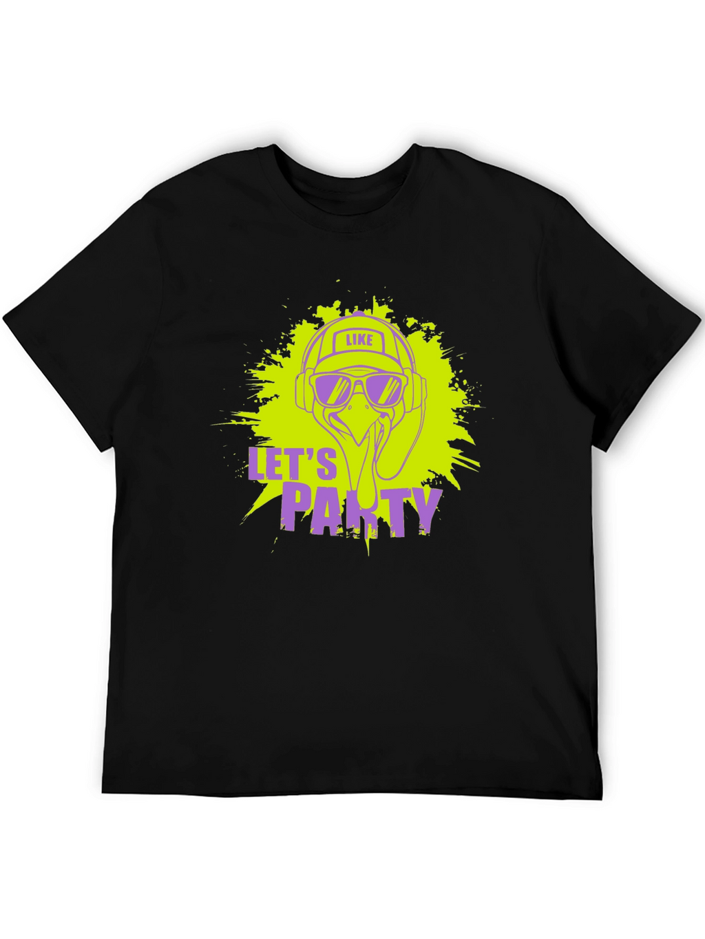 Lets Party Tee - DJ Turkey Graphic T-Shirt