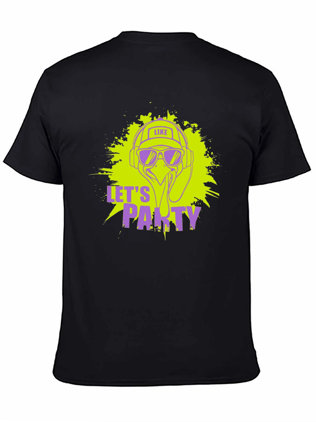 Lets Party Tee - DJ Turkey Graphic T-Shirt