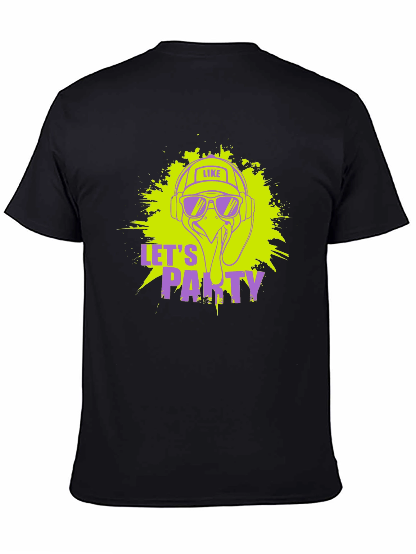 Lets Party Tee - DJ Turkey Graphic T-Shirt