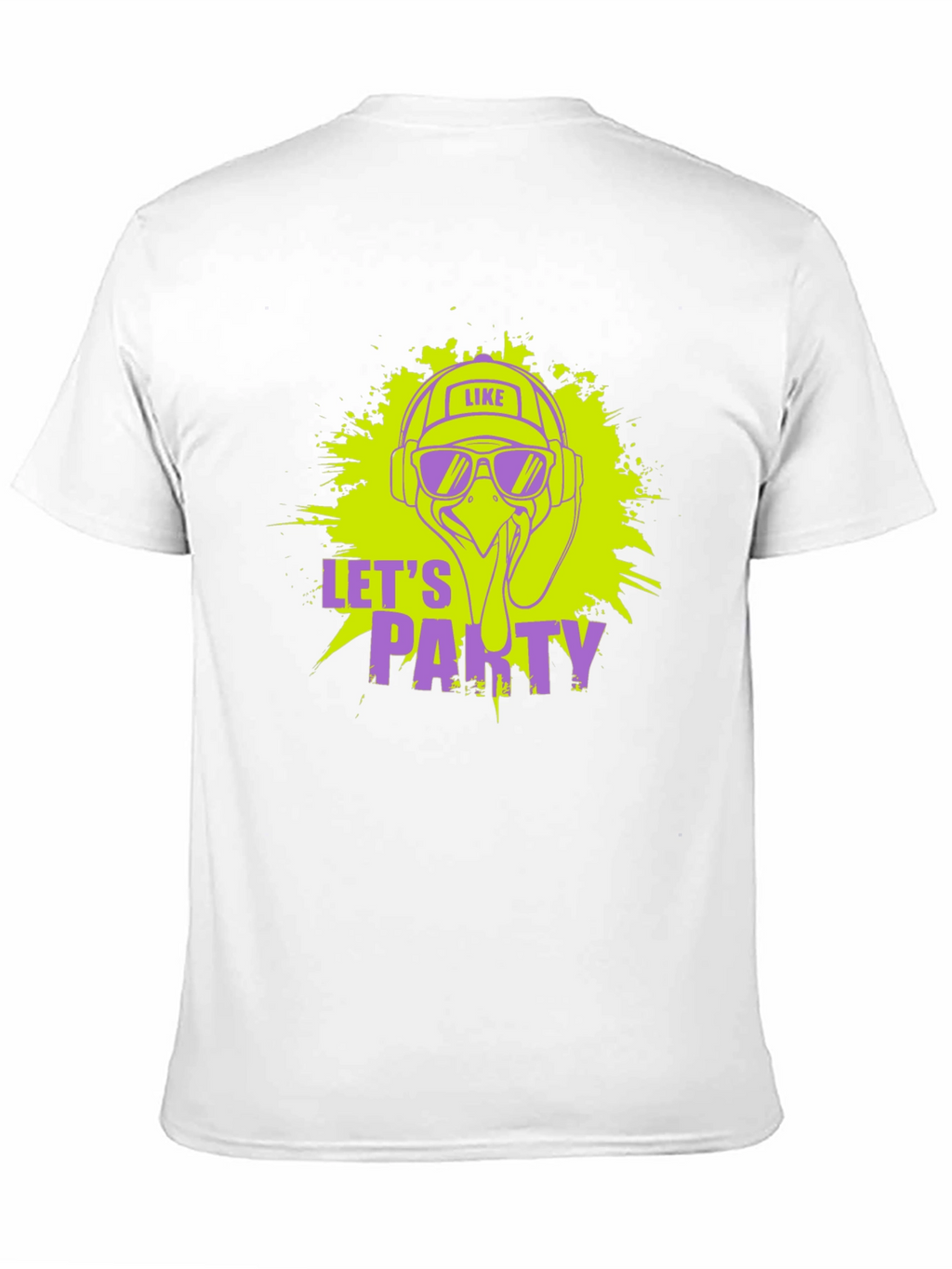 Lets Party Tee - DJ Turkey Graphic T-Shirt