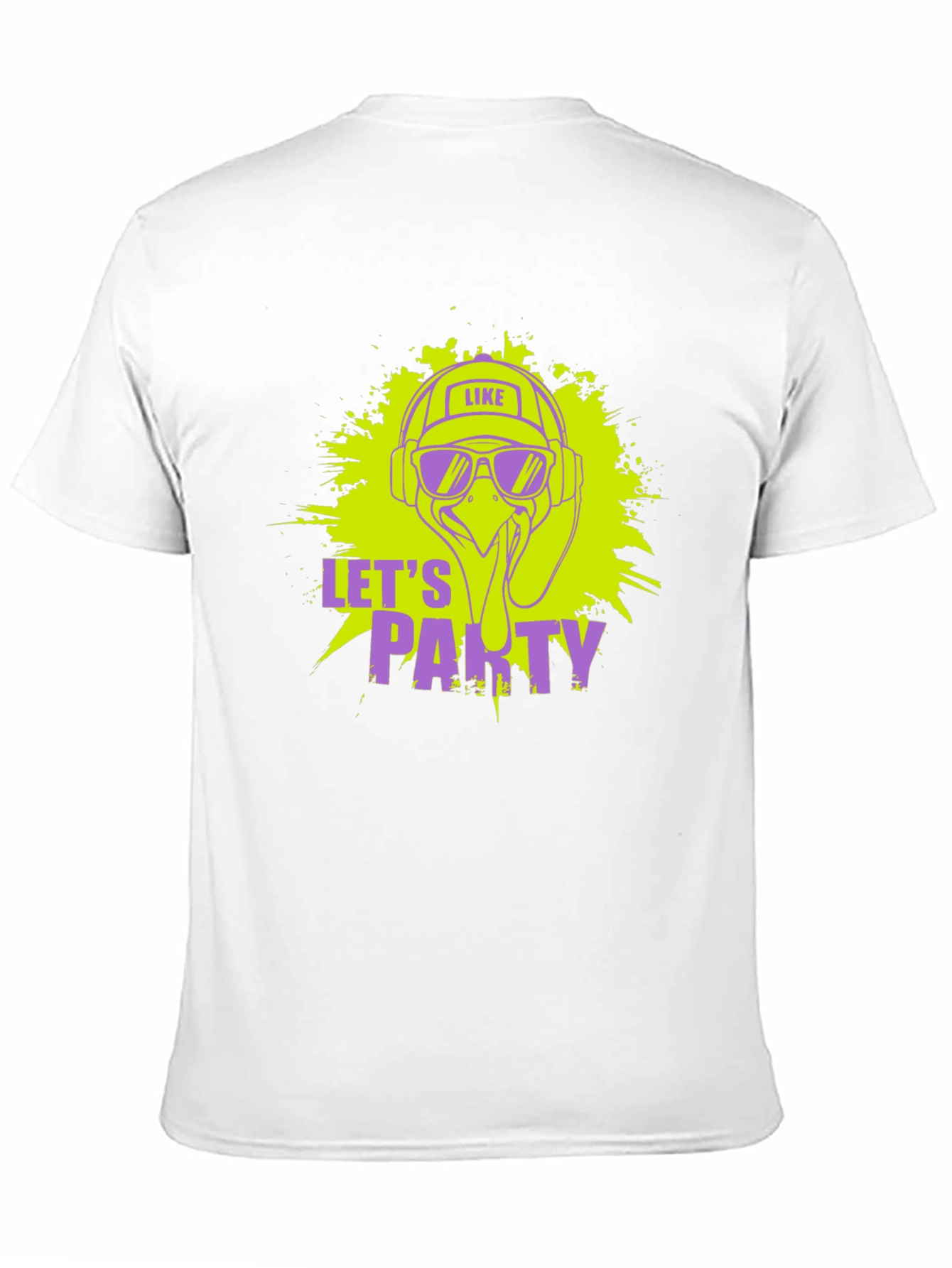 Lets Party Tee - DJ Turkey Graphic T-Shirt